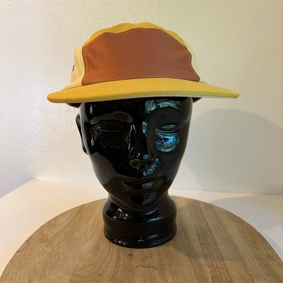 Storied Hats Sunrise Desert Yellow Color Block Unisex Recycled Materials Hat - Picture 2 of 10